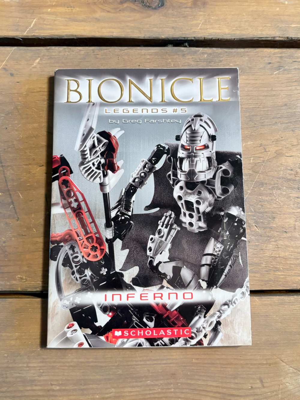 BIONICLE Legends #5: Inferno - Scholastic  Book